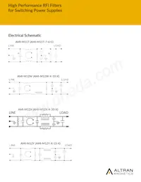 AMI-M12Y-6-20-D Datasheet Pagina 2