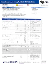 ASTMK-8.192KHZ-LQ-D26-J-T Datasheet Cover