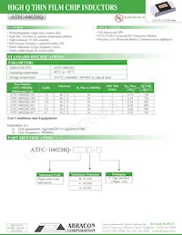 ATFC-0402HQ-4N7B-T Datenblatt Cover