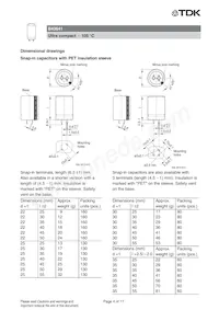 B43641A9687M057 Datasheet Pagina 4