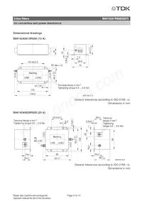 B84142A0010R000 데이터 시트 페이지 4