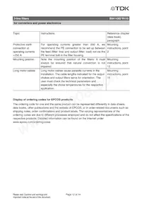 B84143G0220R110 Datasheet Page 12