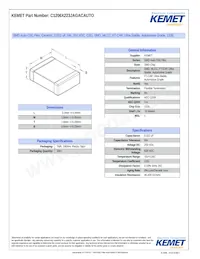 C1206X223JAGACAUTO Datasheet Cover