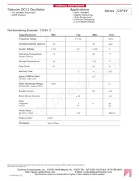 C3FSV7 Datasheet Cover