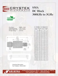 CBLK-300-3 Datasheet Pagina 2