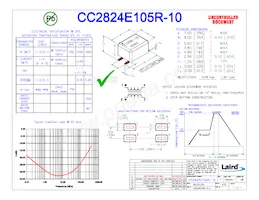 CC2824E105R-10 Datasheet Copertura