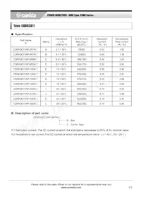 CDRH3D11NP-8R2NC數據表 頁面 2