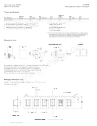 CL0608-2-100TR-R Datasheet Page 2