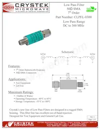 CLPFL-0300 Cover