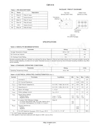 CM1418-02CP Datasheet Page 2