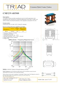 CMF23V-683900-B Datasheet Cover