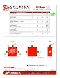 CRBV55BE-1220-2250 Datasheet Copertura