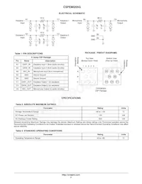 CSPEMI205G Datasheet Page 2