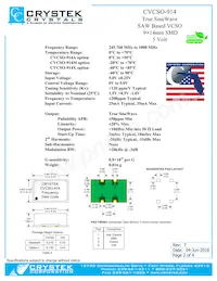 CVCSO-914-245.760 Datasheet Page 2