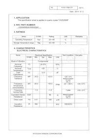 CX2520DB24576H0HZQA1 Datasheet Page 3