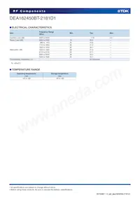 DEA162450BT-2181D1 Datasheet Page 3
