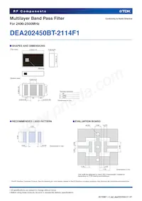 DEA202450BT-2114F1 Datasheet Page 2