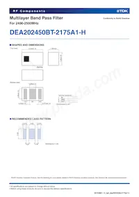 DEA202450BT-2175A1-H Datasheet Page 2