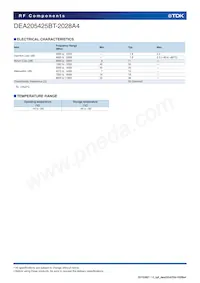 DEA205425BT-2028A4 Datasheet Page 3