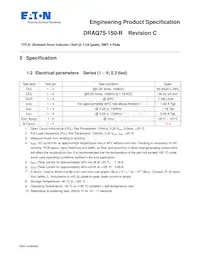 DRAQ75-150-R Datasheet Page 2