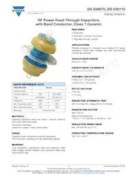 DS030110WF18233BK1 Datasheet Copertura