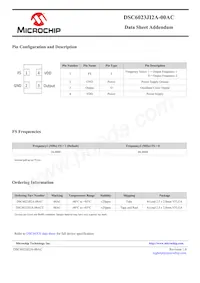 DSC6023JI2A-00ACT 데이터 시트 표지