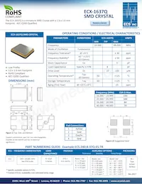 ECS-270-10-37Q-ES-TR Datasheet Cover