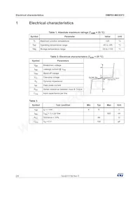 EMIF02-MIC03F2 Datasheet Page 2