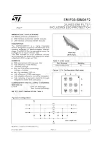 EMIF03-SIM01F2 Datenblatt Cover