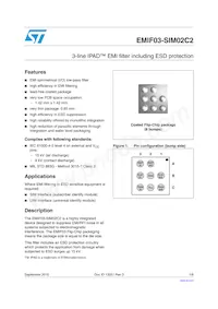 EMIF03-SIM02C2 Datasheet Copertura