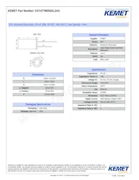 ESY477M050AL3AA Datasheet Cover