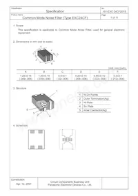 EXC-24CF900U Datasheet Page 2