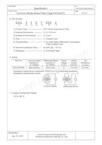 EXC-24CF900U Datasheet Page 3
