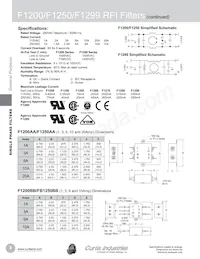F1250DD20 Datasheet Page 2