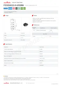 FDSD0630-H-6R8M=P3 Datasheet Cover