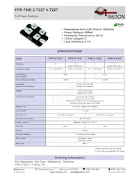 FNR2E-100RF1 Datenblatt Cover