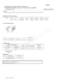 GC355XD72J274KX05L Datasheet Cover