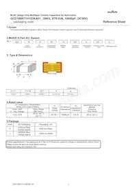 GCD188R71H103KA01D Datasheet Copertura