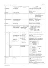 GRM188R71H154KAC4D Datasheet Page 2