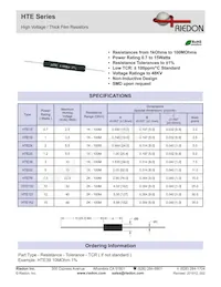 HTE52-50MF Datasheet Cover