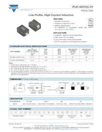 IFLR4031GCERR17M01 Datasheet Cover