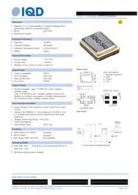 LFSPXO054046REEL Datasheet Copertura