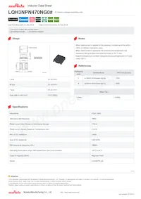 LQH3NPN470NG0L Datasheet Cover