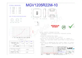 MGV1205R22M-10 Datenblatt Cover