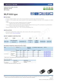 MLP1608H2R2BT數據表 封面