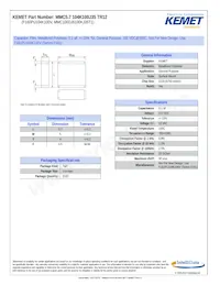 MMC5.7104K100J35TR12 Datasheet Copertura