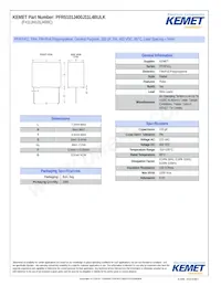 PFR5101J400J11L4BULK Datasheet Copertura