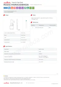 RCE5C1H5R0C0DBH03A Datasheet Copertura