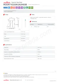 RCER71E335K2A2H03B Datenblatt Cover