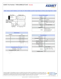 T495A106M010ZTE1K8 Datenblatt Cover